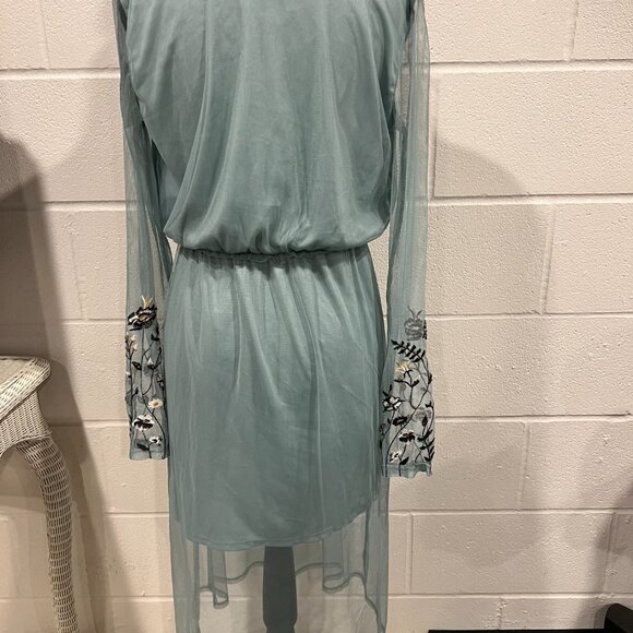 Xhilaration Small Blue Sweater Dress – Cozy Everyday Wear - Picture 8 of 8